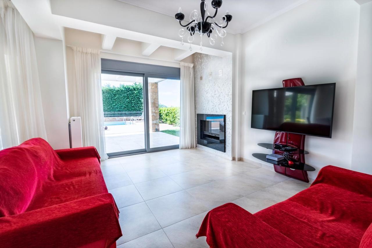 Nefeli & Dina Villas By Diomedes Group Néa Mudaniá Kültér fotó