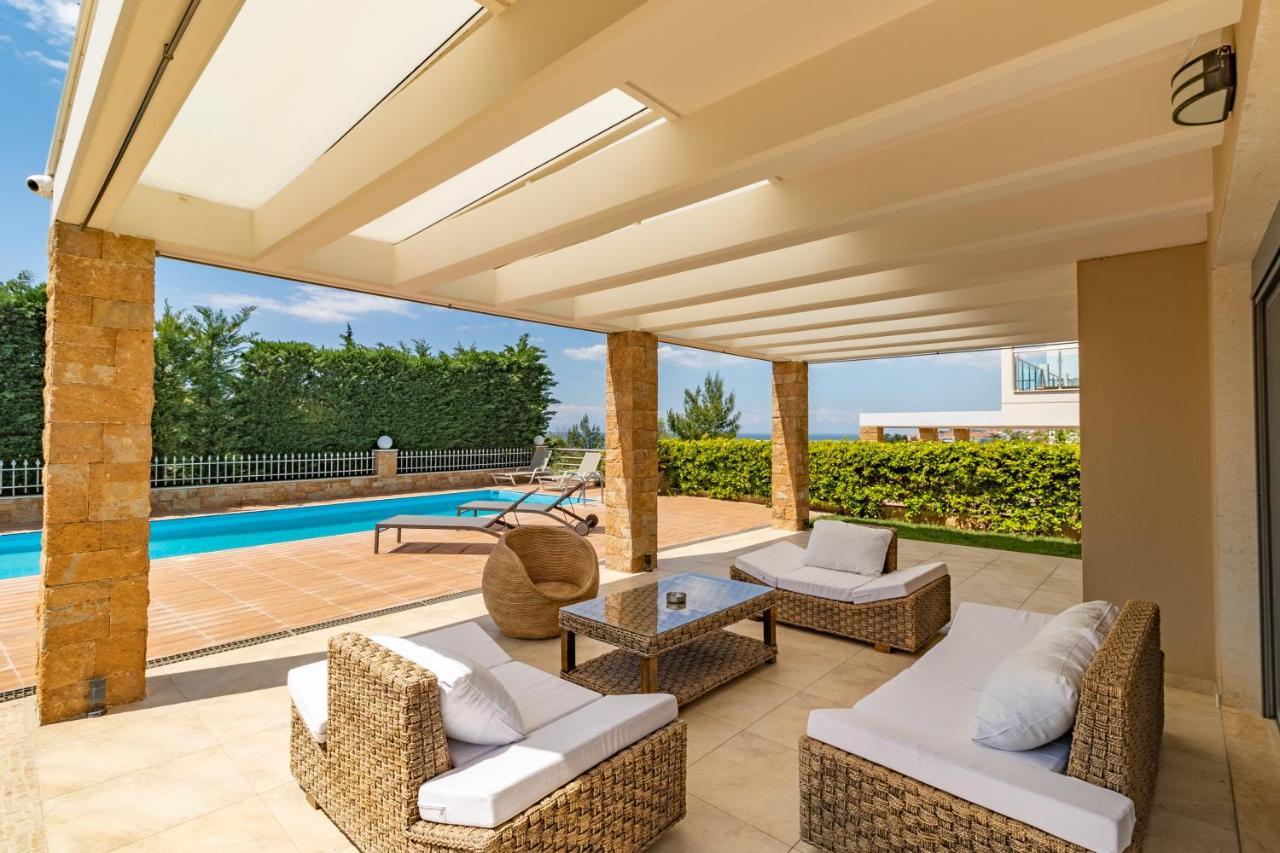 Nefeli & Dina Villas By Diomedes Group Néa Mudaniá Kültér fotó